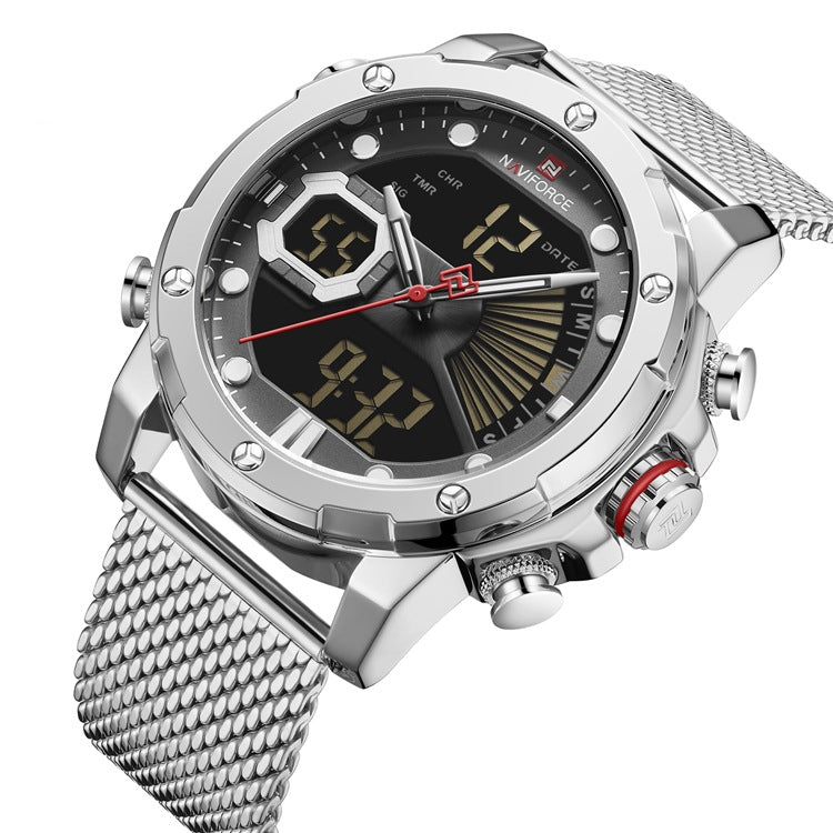 STYLIST FRANTZ™ Luxury Sports Chrono Watch – Waterproof Stainless Steel Edition