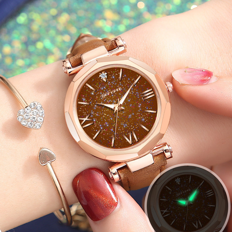 STYLIST FRANTZ™ Luminous Diamond Star Watch – Korean Luxury Edition
