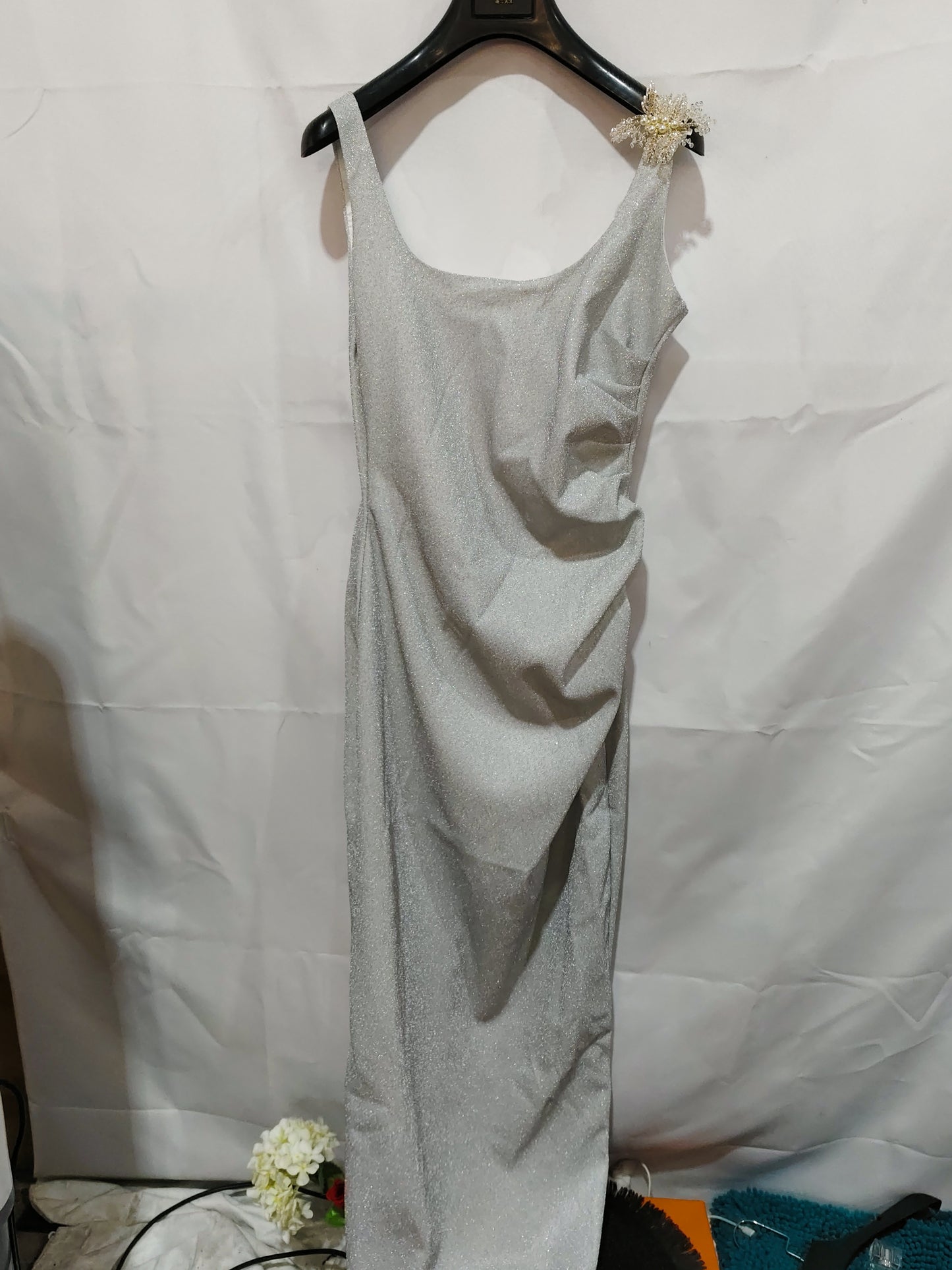 Sexy Party Light Luxury Diamond Shiny Dress