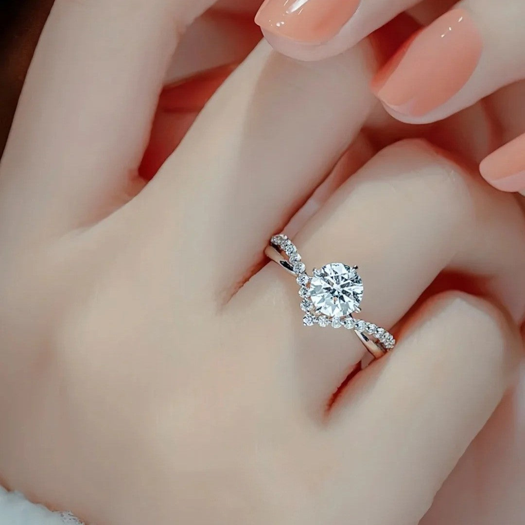 Crown Best-selling Versatile Stackable Women's Ring