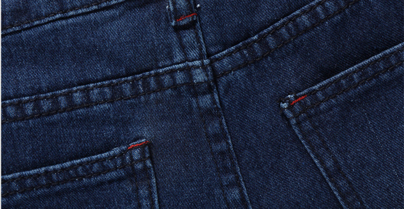 Men’s Slim-Fit Ripped Denim Jeans