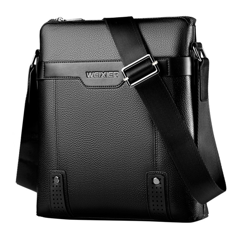 Men’s Luxury Leather Shoulder Bag – Casual Crossbody & Backpack Style