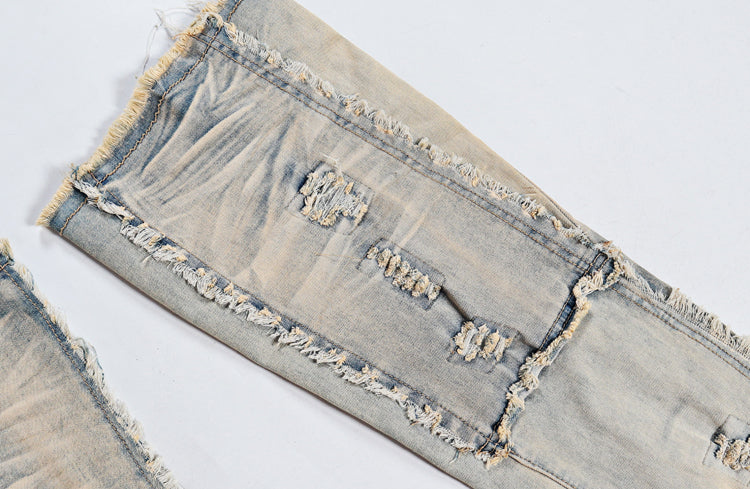 Stylist Frantz Vintage Street Jeans – Elastic Fit, Premium Denim (Free Alteration)