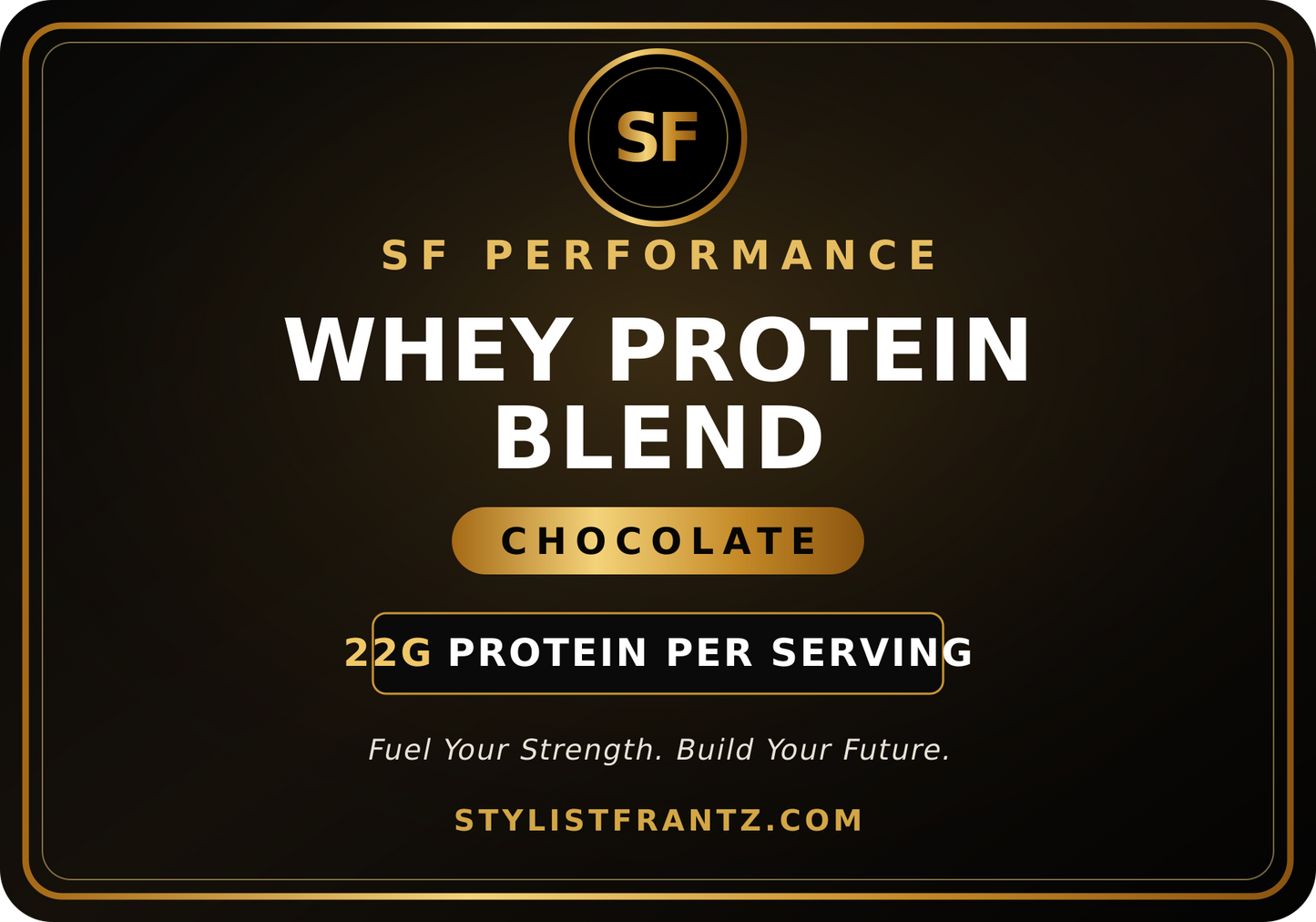 SF Performance Whey Protein Blend – Chocolate