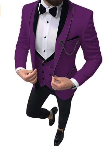 Luxury Groom Tuxedo Suit by Stylist Frantz