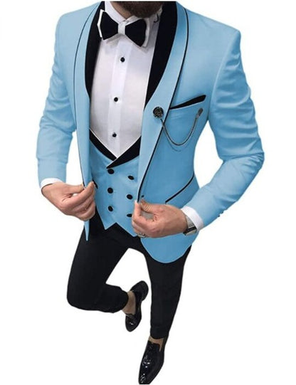 Luxury Groom Tuxedo Suit by Stylist Frantz