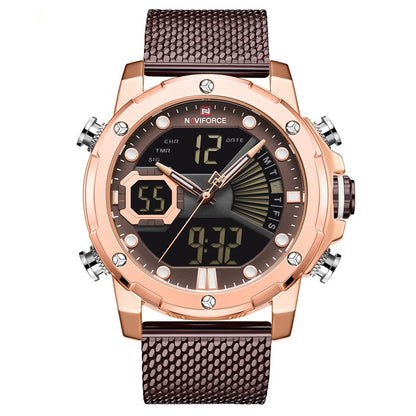 STYLIST FRANTZ™ Luxury Sports Chrono Watch – Waterproof Stainless Steel Edition