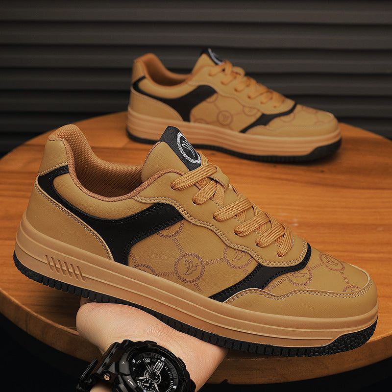 STYLIST FRANTZ™ Fashion Colorblock Sports Sneakers – Breathable Casual Men’s Shoes