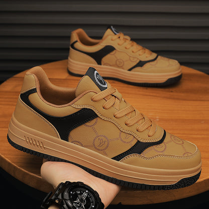 STYLIST FRANTZ™ Fashion Colorblock Sports Sneakers – Breathable Casual Men’s Shoes