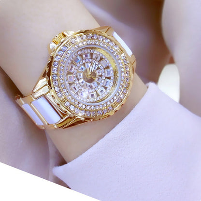 STYLIST FRANTZ™ Royal Diamond Bracelet Watch – Luxury Women’s Edition