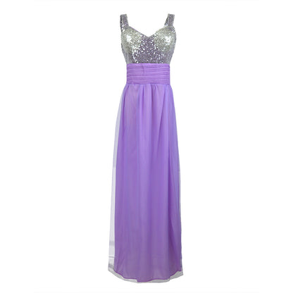 STYLIST FRANTZ™ Elegant Bridesmaid Maxi Dress – Luxury Long Dress for BFF Bridal Party