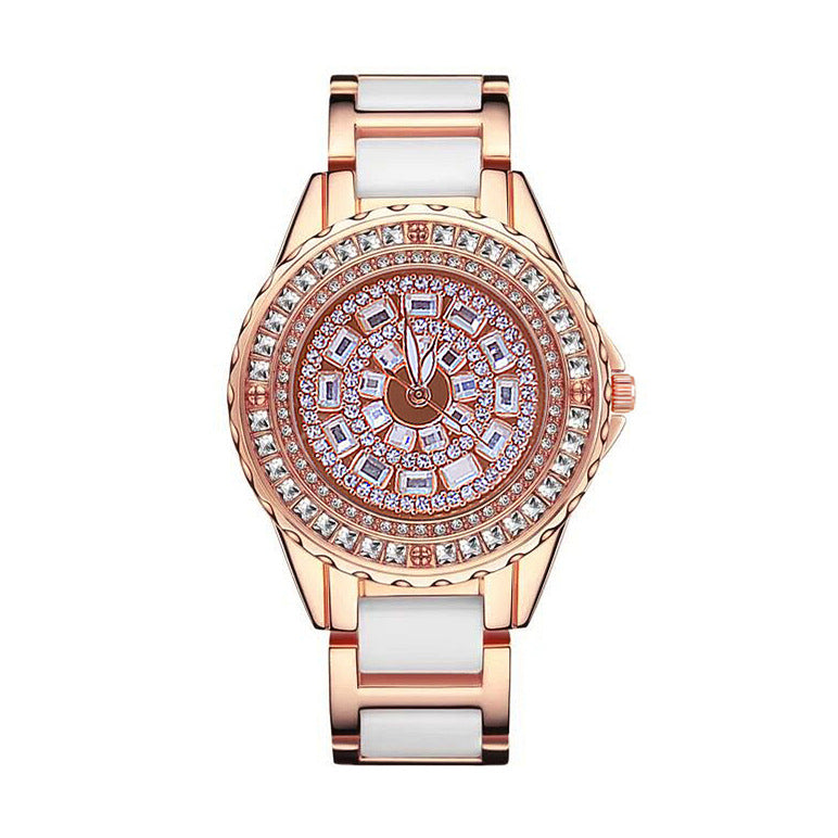 STYLIST FRANTZ™ Royal Diamond Bracelet Watch – Luxury Women’s Edition