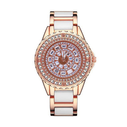 STYLIST FRANTZ™ Royal Diamond Bracelet Watch – Luxury Women’s Edition