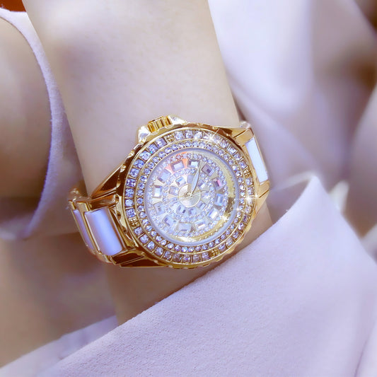 STYLIST FRANTZ™ Royal Diamond Bracelet Watch – Luxury Women’s Edition