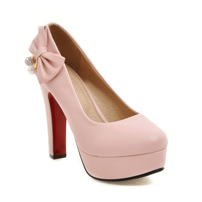 Single Strap Thick Heel High Heels – Sexy Nightclub Party Shoes