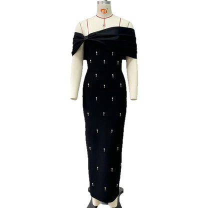 Emerald Royale Off-Shoulder Couture Gown
by Stylist Frantz – Signature Evening Collection