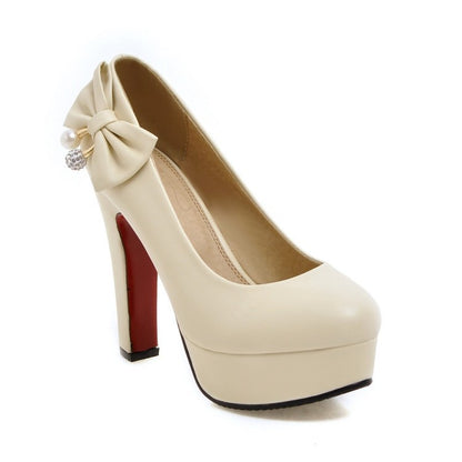 Single Strap Thick Heel High Heels – Sexy Nightclub Party Shoes