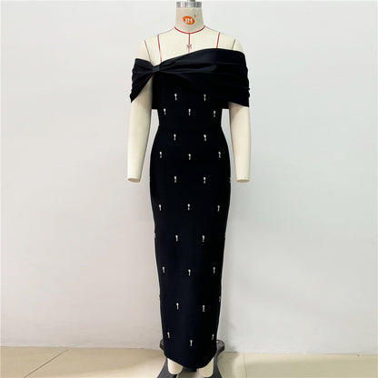 Emerald Royale Off-Shoulder Couture Gown
by Stylist Frantz – Signature Evening Collection