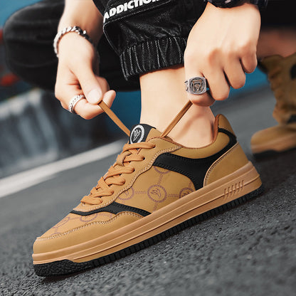 STYLIST FRANTZ™ Fashion Colorblock Sports Sneakers – Breathable Casual Men’s Shoes