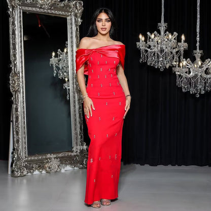 Emerald Royale Off-Shoulder Couture Gown
by Stylist Frantz – Signature Evening Collection
