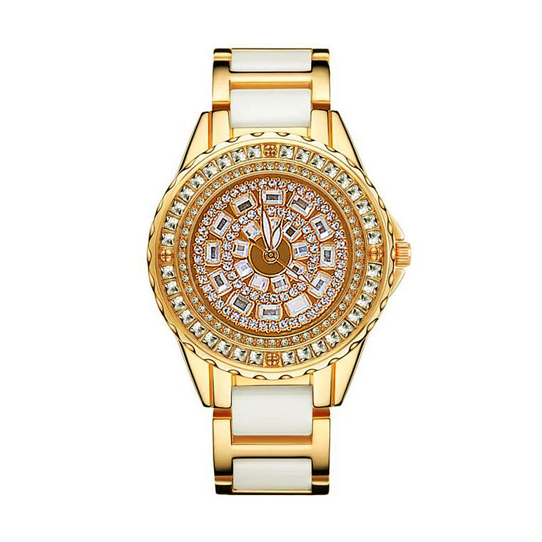 STYLIST FRANTZ™ Royal Diamond Bracelet Watch – Luxury Women’s Edition