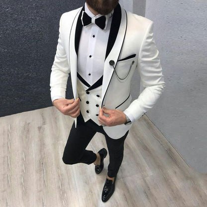Luxury Groom Tuxedo Suit by Stylist Frantz