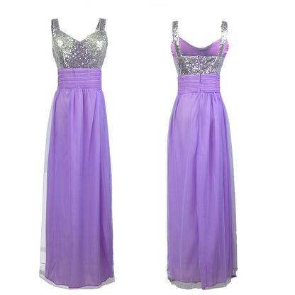 STYLIST FRANTZ™ Elegant Bridesmaid Maxi Dress – Luxury Long Dress for BFF Bridal Party