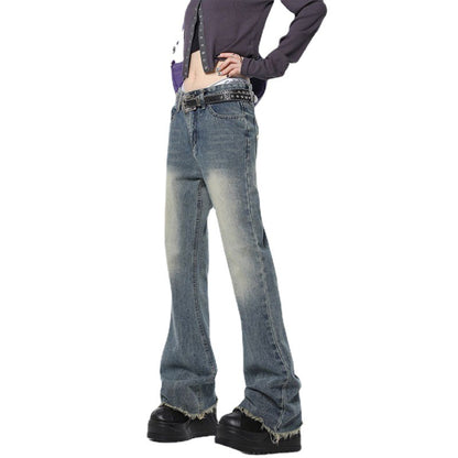 Stylist Frantz – Women’s Micro Flare Jeans | Vintage Street Style
