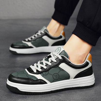 STYLIST FRANTZ™ Fashion Colorblock Sports Sneakers – Breathable Casual Men’s Shoes