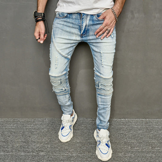 Empire Street™ Men’s Slim Ripped Jeans – American Fit Edition