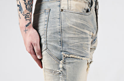 Stylist Frantz Vintage Street Jeans – Elastic Fit, Premium Denim (Free Alteration)