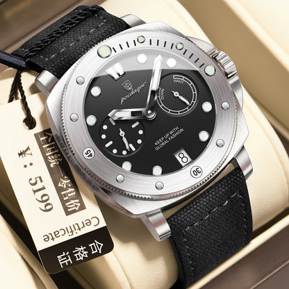 STYLIST FRANTZ™ Luxury Men’s Quartz Watch – Waterproof & Luminous