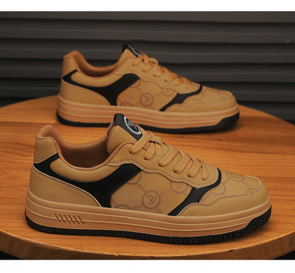 STYLIST FRANTZ™ Fashion Colorblock Sports Sneakers – Breathable Casual Men’s Shoes