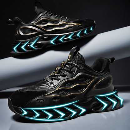 Fashion Trend Luminous Mesh Casual Sneakers