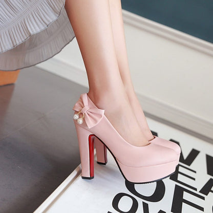 Single Strap Thick Heel High Heels – Sexy Nightclub Party Shoes