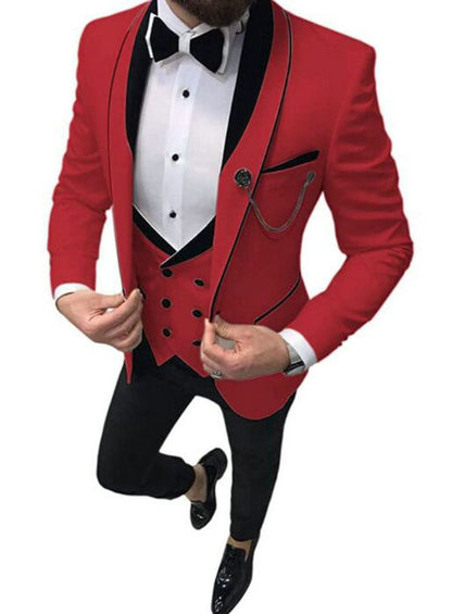 Luxury Groom Tuxedo Suit by Stylist Frantz