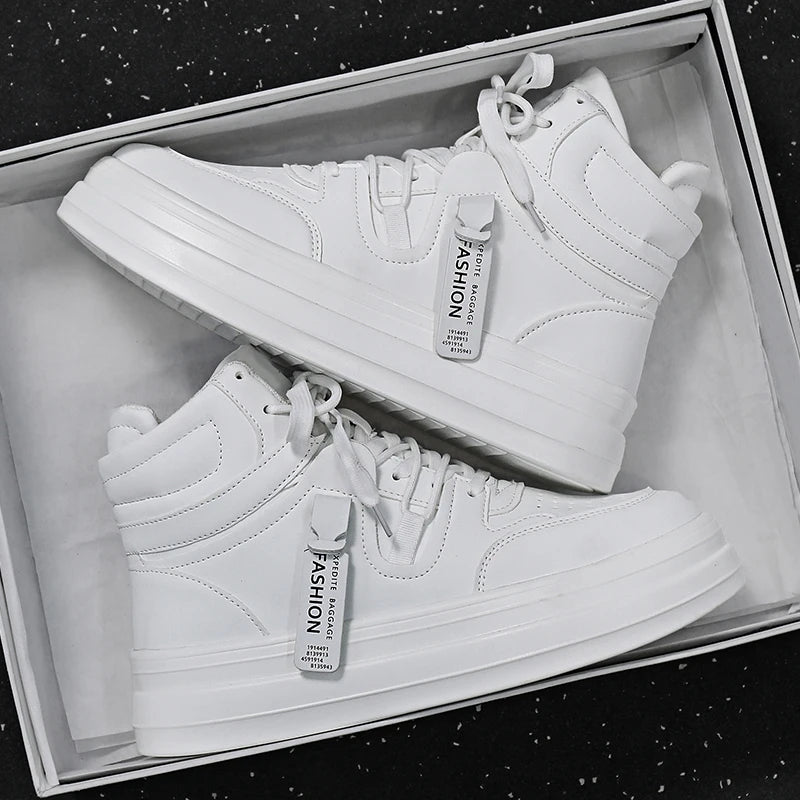 Men’s Premium Street Sneakers – Modern Casual Skate Style