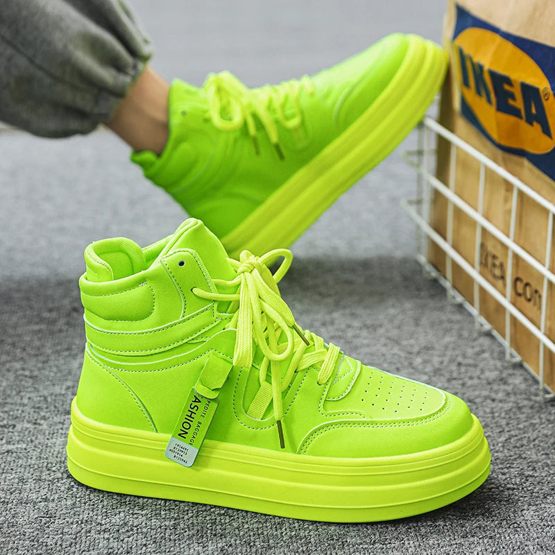 Men’s Premium Street Sneakers – Modern Casual Skate Style