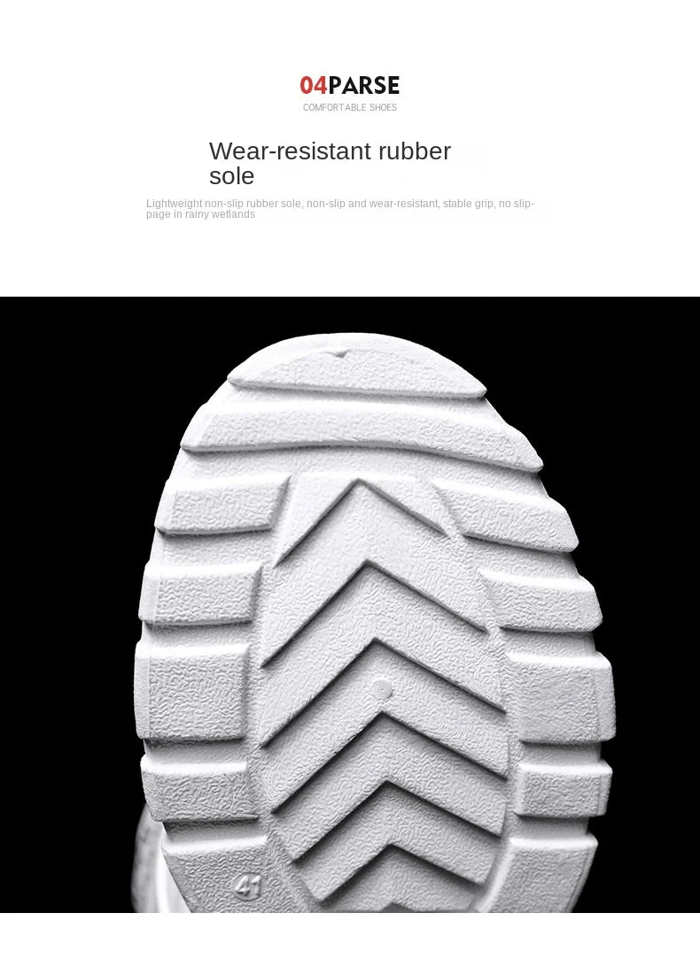 Versatile High-Top Chunky Boots for Men | Street & Casual Wear