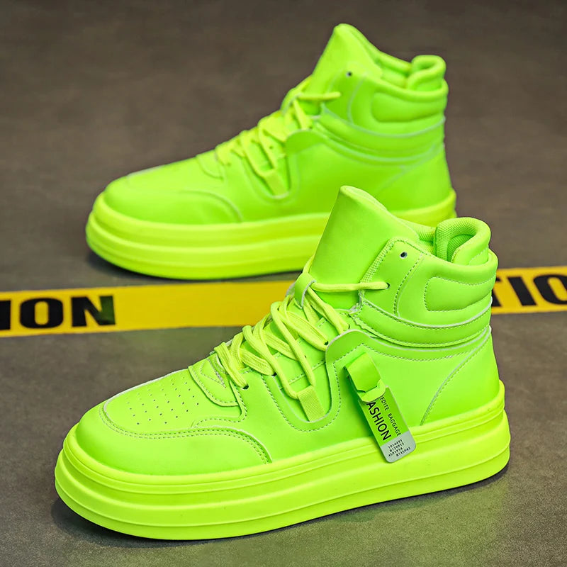 Men’s Premium Street Sneakers – Modern Casual Skate Style