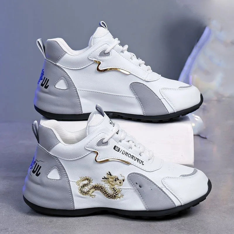 New Breathable Shoes All Match Platform Sneakers   Shoes Men's Casual Board Shoes