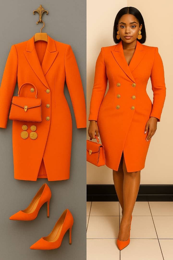 Signature African Couture Dresses by Stylist Frantz