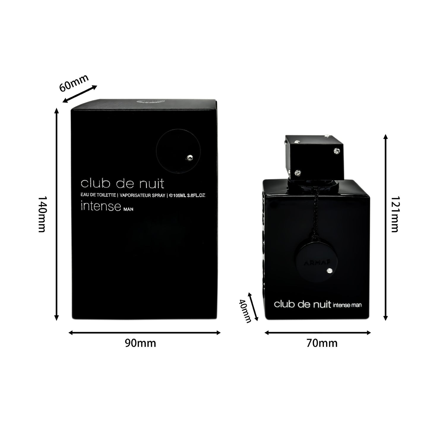 Cross-Border Popular Armaf Perfumes Club De Nuit Armaf Nightclub Carnival Arabian Perfume