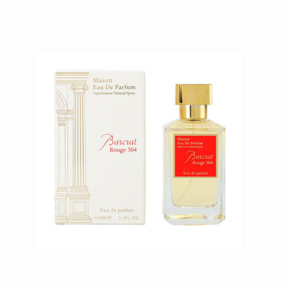 Cross-Border Export Tiktok Popular Rose Red Perfume Ebony Agarwood Light Fragrance Baccarat Long-Lasting Perfume 70ml Batch
