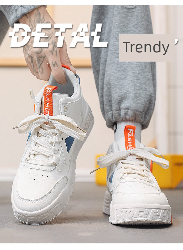 Luxury High-Top Men’s Sneakers – Hidden Heel | Fall & Winter Streetwear