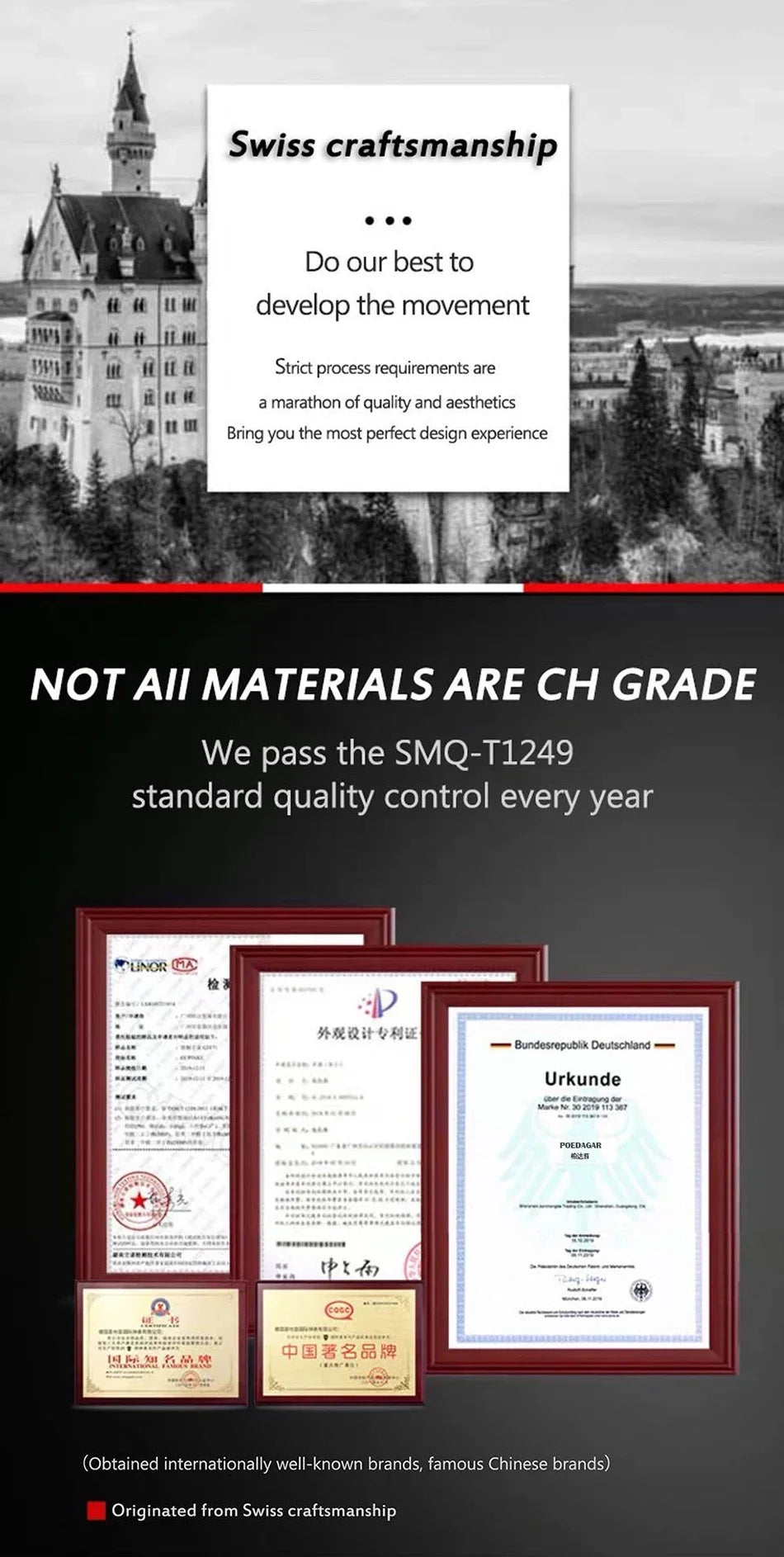 Men’s Premium Stainless Steel Watch – Waterproof Luminous Quartz Timepiece