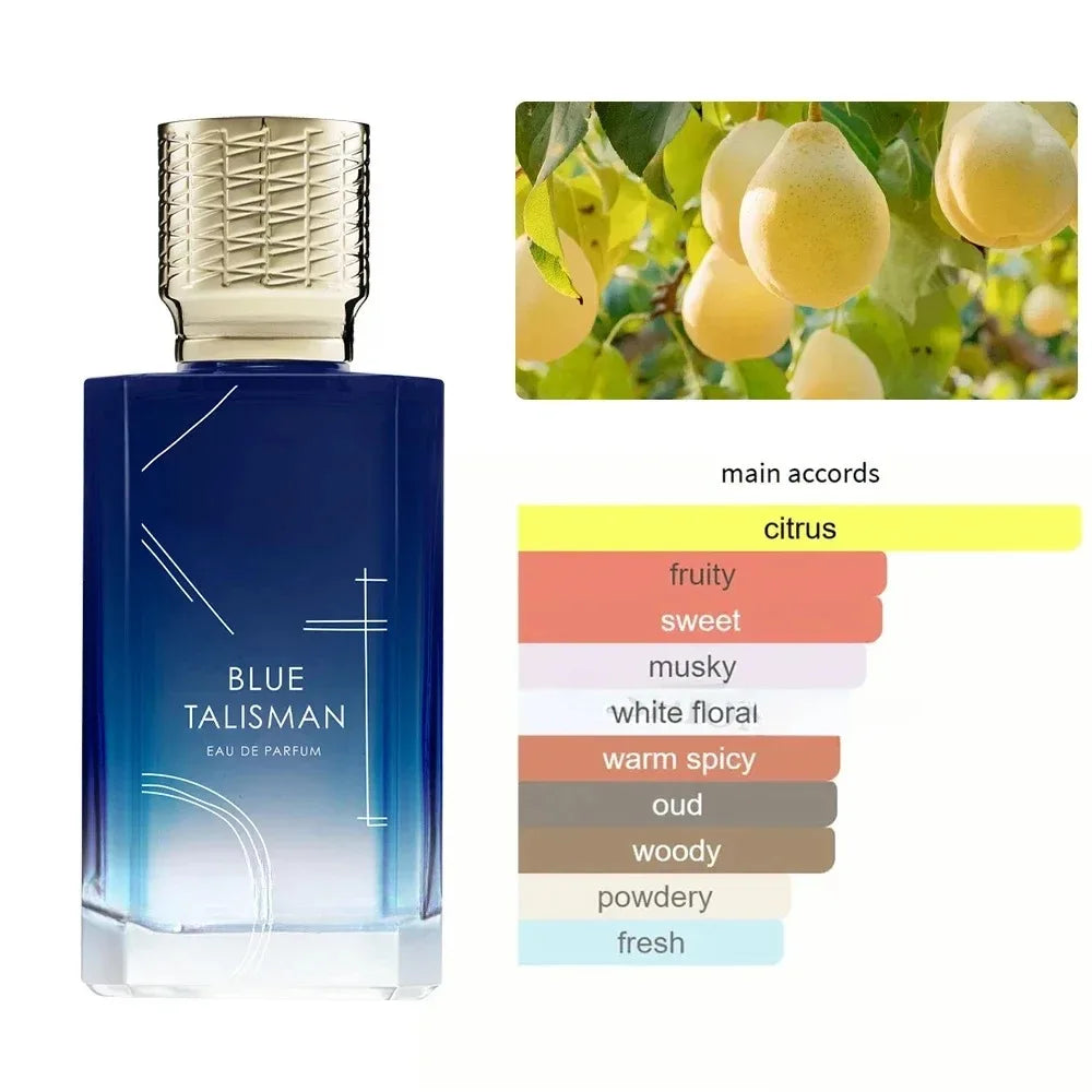 Blue Enchantment Eau de Parfum – Luxury Unisex Woody & Floral Fragrance