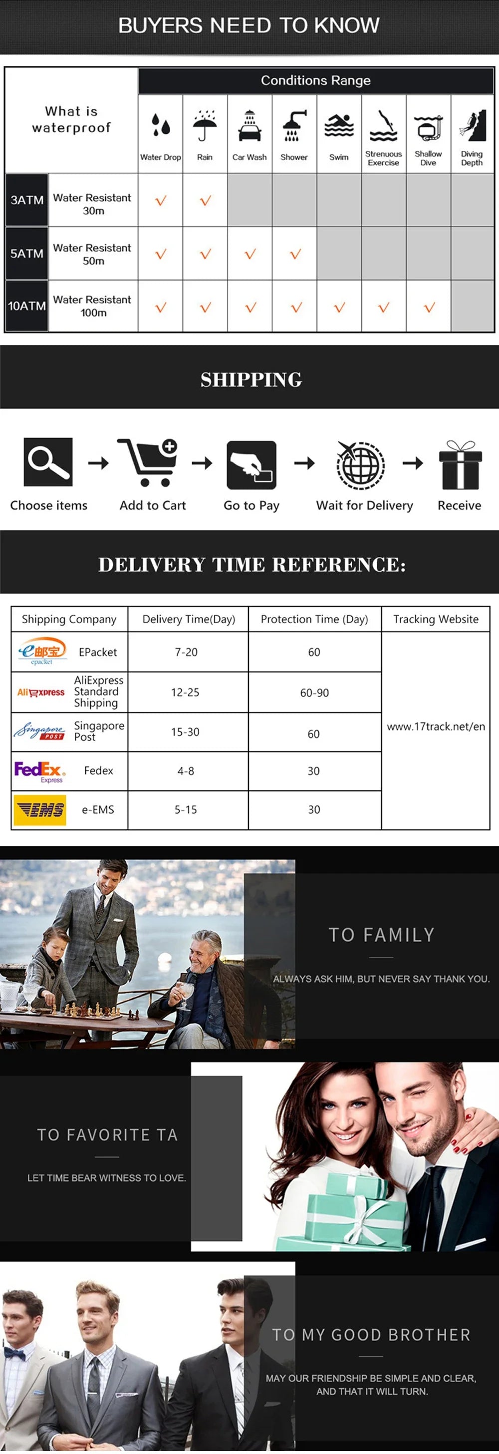 Men’s Premium Stainless Steel Watch – Waterproof Luminous Quartz Timepiece