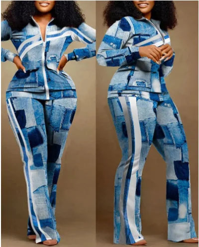 Stylist Frantz™ Signature Two-Piece Set
 Modern • Sporty • Chic