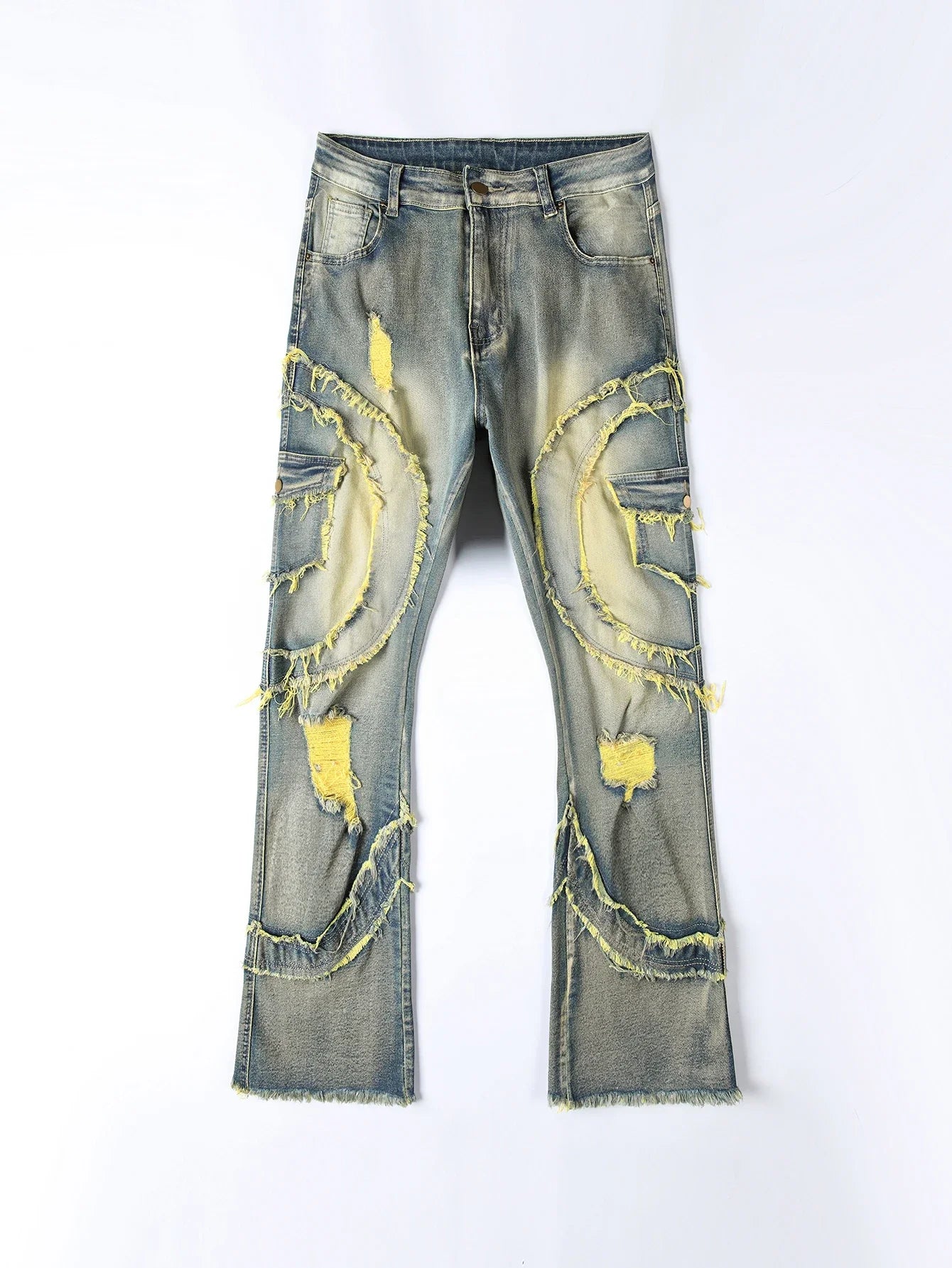 Stylist Frantz – Signature Stacked Distressed Denim (Urban Edition)